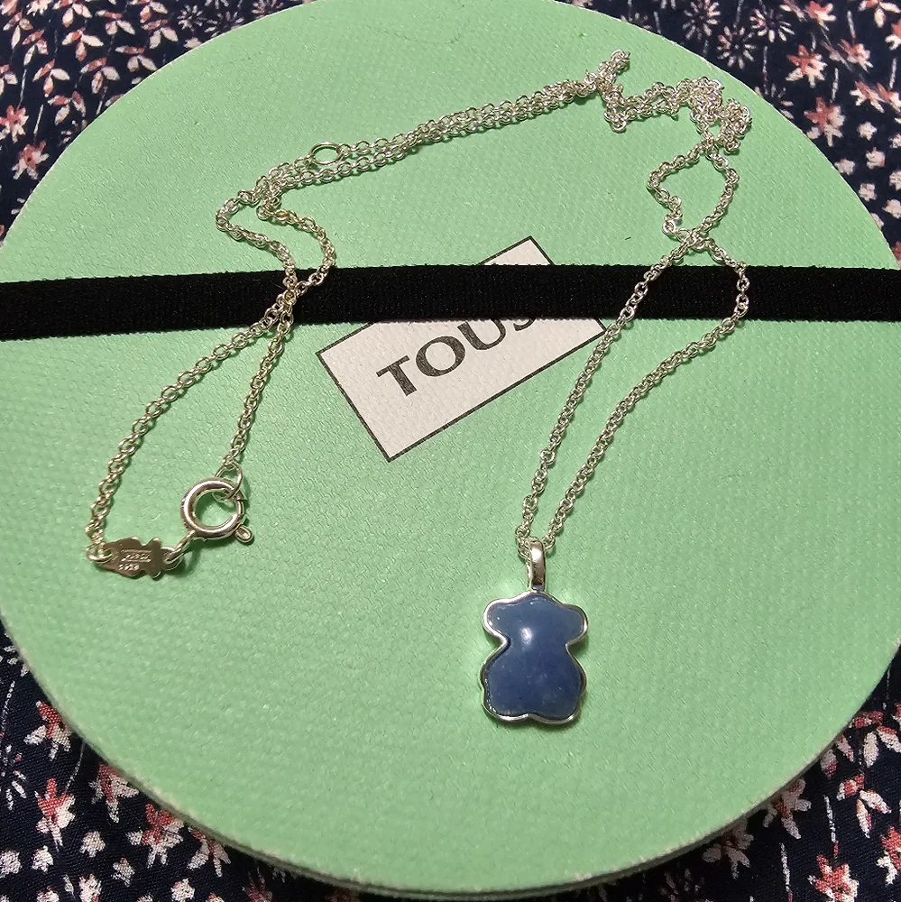 Tous New! Colors Neckace & Quartz Bear Pendant - Picture 4 of 7